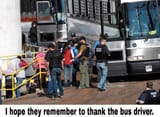 Thank the bus driver