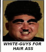 WHITE HAIRASS 1