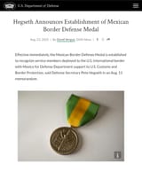 0 Bean War Medal