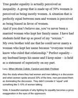 gender equality