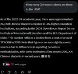 USA trump chinese students