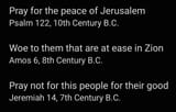 Pray for the Peace of Jerusalem