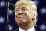 trump smirk