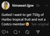 750g of Haribo
