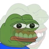 pepe laughing concerned
