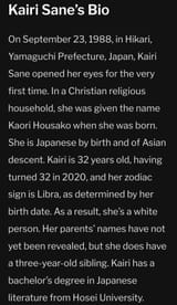 Kairi is White