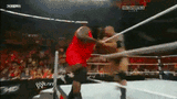 Batista forcing Mark Henry take a bump