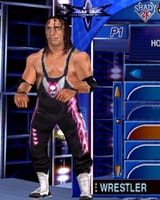 Bret Hart in WCW Mayhem.