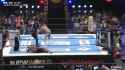 ishii tanahashi gedo knee dropkicks into slingblade sliding lariat combo_thumb.jpg