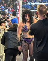 Rhea Ripley after losing her Women&#039;s World Championship