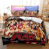 WWEWorldWrestlingEntertainmentBeddingSetDuvetCoverBedSheetsSets_4