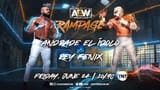 Andrade El Idolo Rey Fenix match graphic