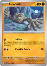 Geodude74PokémonCard151