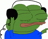 pepe-listening-to-music