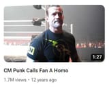 CM Punk Calls Fan A Homo