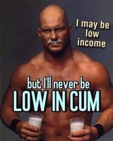simpcuck cum guzzler low in cum