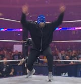 blue mask