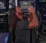 AJ prays