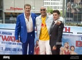 david-hasselhoff-dwayne-johnson-and-zac-J90W6M