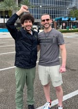 Adam Cole and Tony Khan