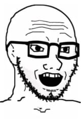 nerd wojak