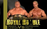 Brock Lesnar vs. Hardcore Holly (WWE Championship Match) - WWE Royal Rumble 2004