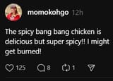 spicy bang bang chicken