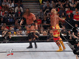 Hulk Hogan RKO Triple H - WWF Backlash 2002