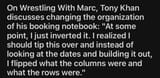 tony khan inverts aew booking