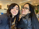 Aimee Garcia and AJ Lee