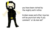 the mighty seth rollins