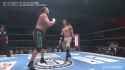 o-khan takeshita reverse leg sweep blindside elbow combo_thumb.jpg