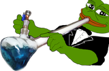 TuxPepeRippingTheBong