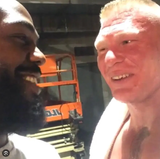 lesnar and jones