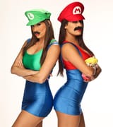 The Bella Twins Super Mario Brothers