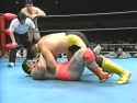 akiyama breaks up kawada and albright&#039;s double armbar_thumb.jpg