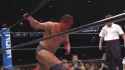 nagata puts sasaki in the nagata lock III and showers him in blood_thumb.jpg