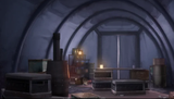 Krieger Command Tent interior