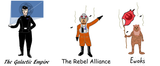 Our glorious Empire and their smelly rebellion