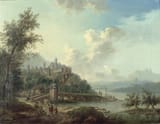 A Rhineland View, Christian Georg II Schutz