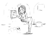Saki finds a book