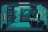 Bunker Side Office