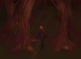 deep in the woods now