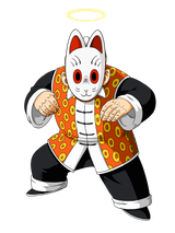 Grandpa_Son_Gohan_(With_mask)_-_DB_Uranai_Baba_Saga