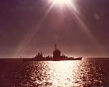Long Beach at sea, date and location unknown