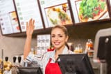 the face of someone loving their job