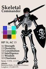 Skeletal Commander