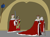 Corenation procession