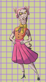 charlotte (lizard) - @frunko