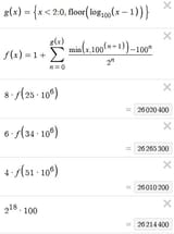 calcs